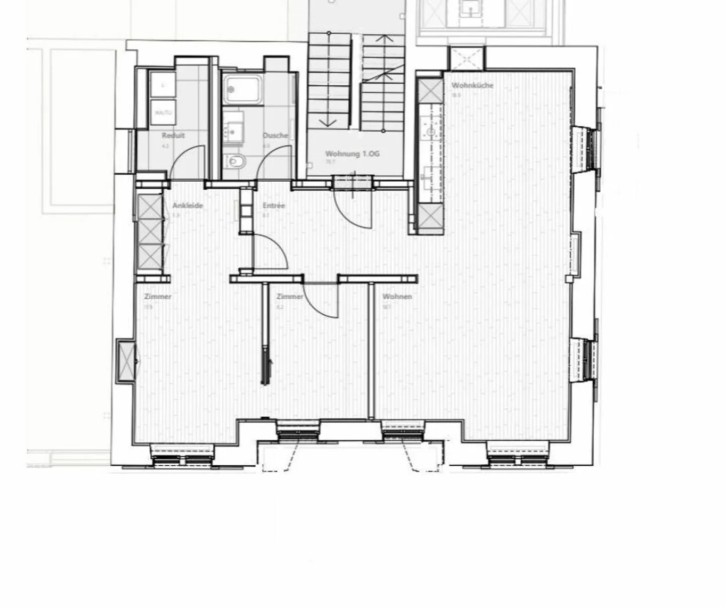 Appartement 3½ pièces au centre de Goldau - Photo 3 sur 3