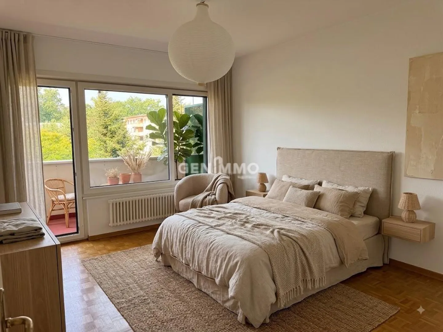 Blick auf den See und die Berge für diese 6-Zimmer-Wohnung - Foto 6 von 7