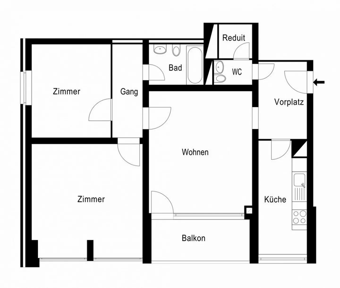 Beautiful apartment directly at Birsköpfli! - Photo 9 of 9