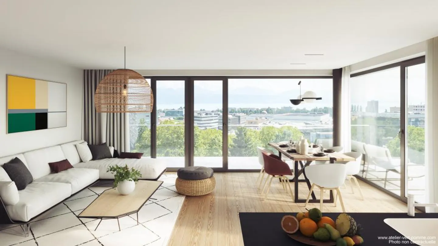 EXCLUSIVE - NEW ECO-RESIDENCE IN THE HEART OF PRILLY - Photo 1 of 9