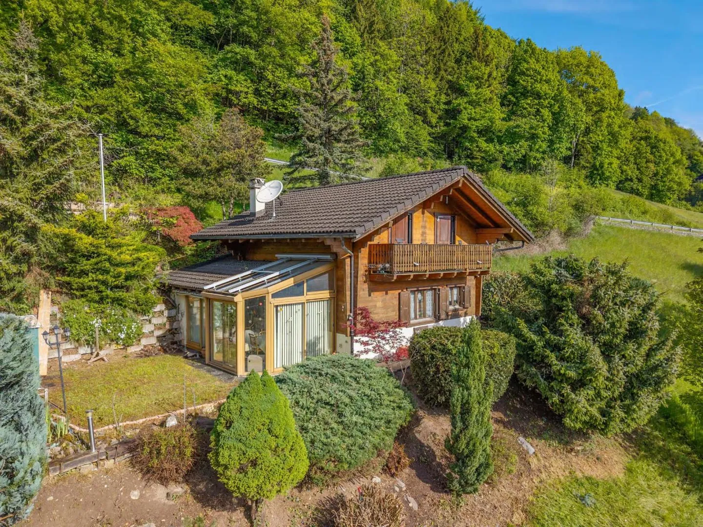 Chalet with 4 Rooms and Charm as well as View - Photo 1 of 11