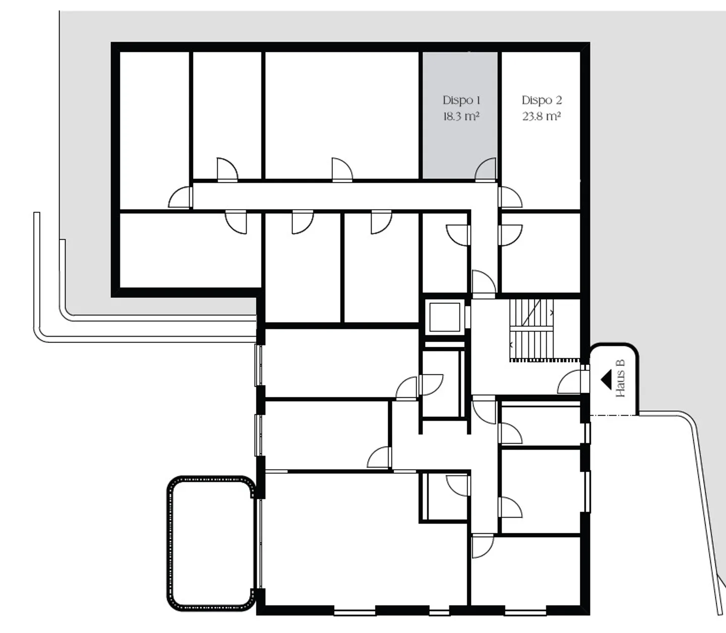 Espace disponible dans un bâtiment moderne - Photo 1 sur 1
