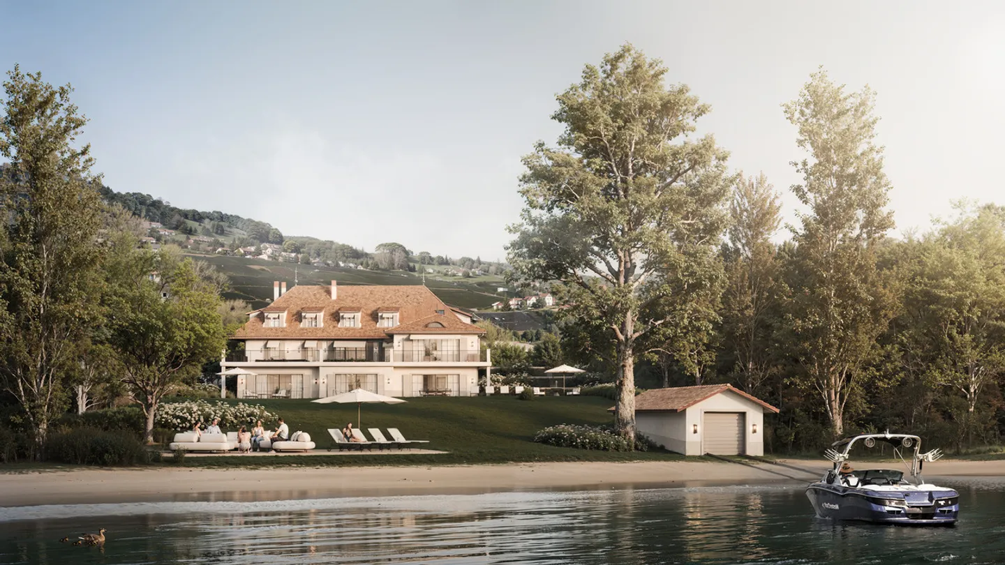 Project, waterfront property to renovate, Rolle region. - Photo 1 of 3