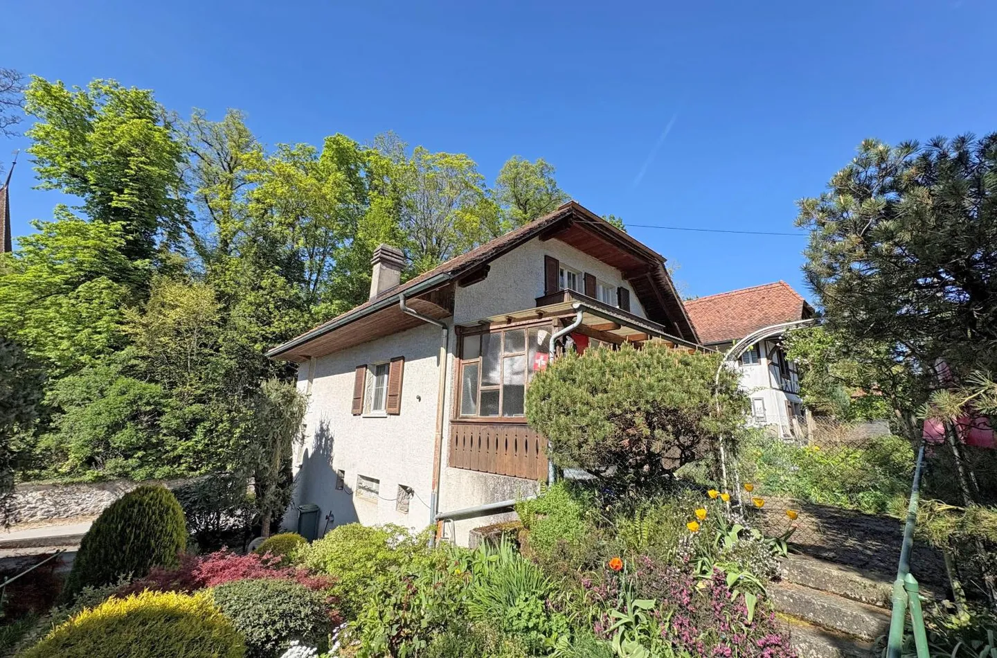 Bâtiment résidentiel avec deux appartements à Münchenwiler... - Photo 11 sur 13