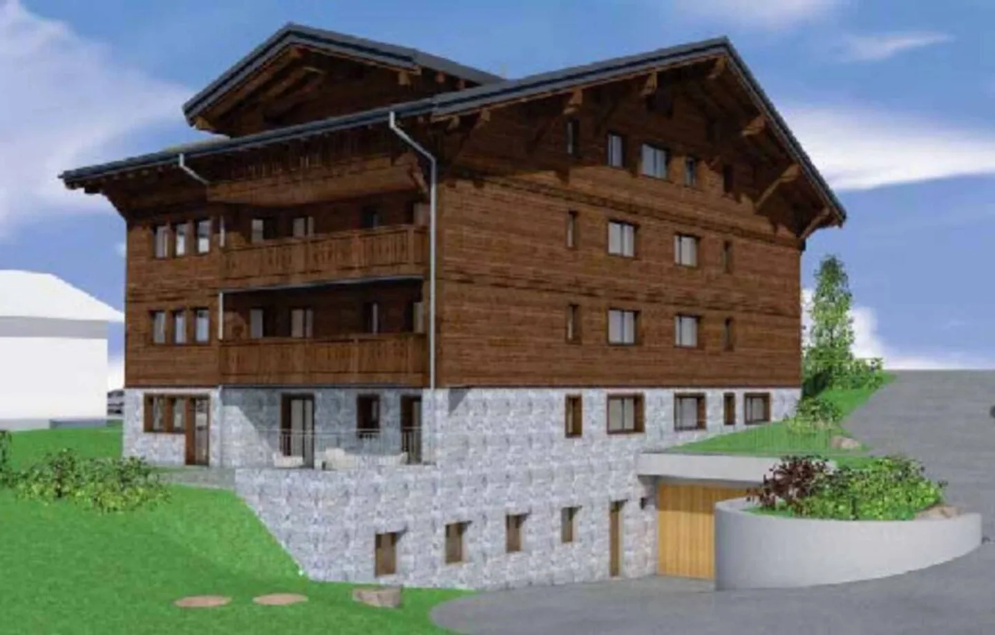 L'eleganza alpina in un appartamento di 4,5 stanze di classe superiore - Foto 2 di 5