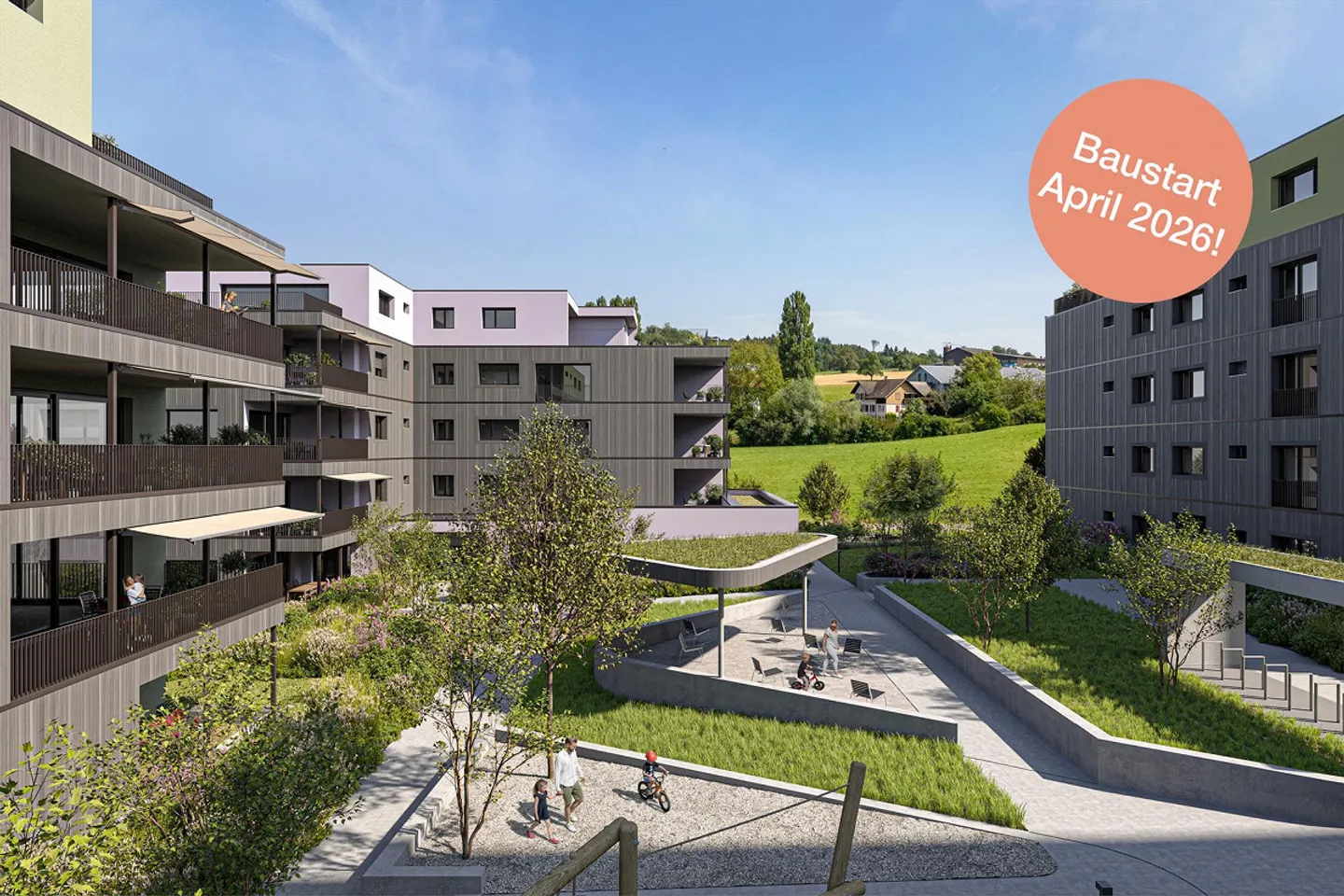 Vivre entre lac et montagne - «Triangel» Fahrwangen - Photo 1 sur 8