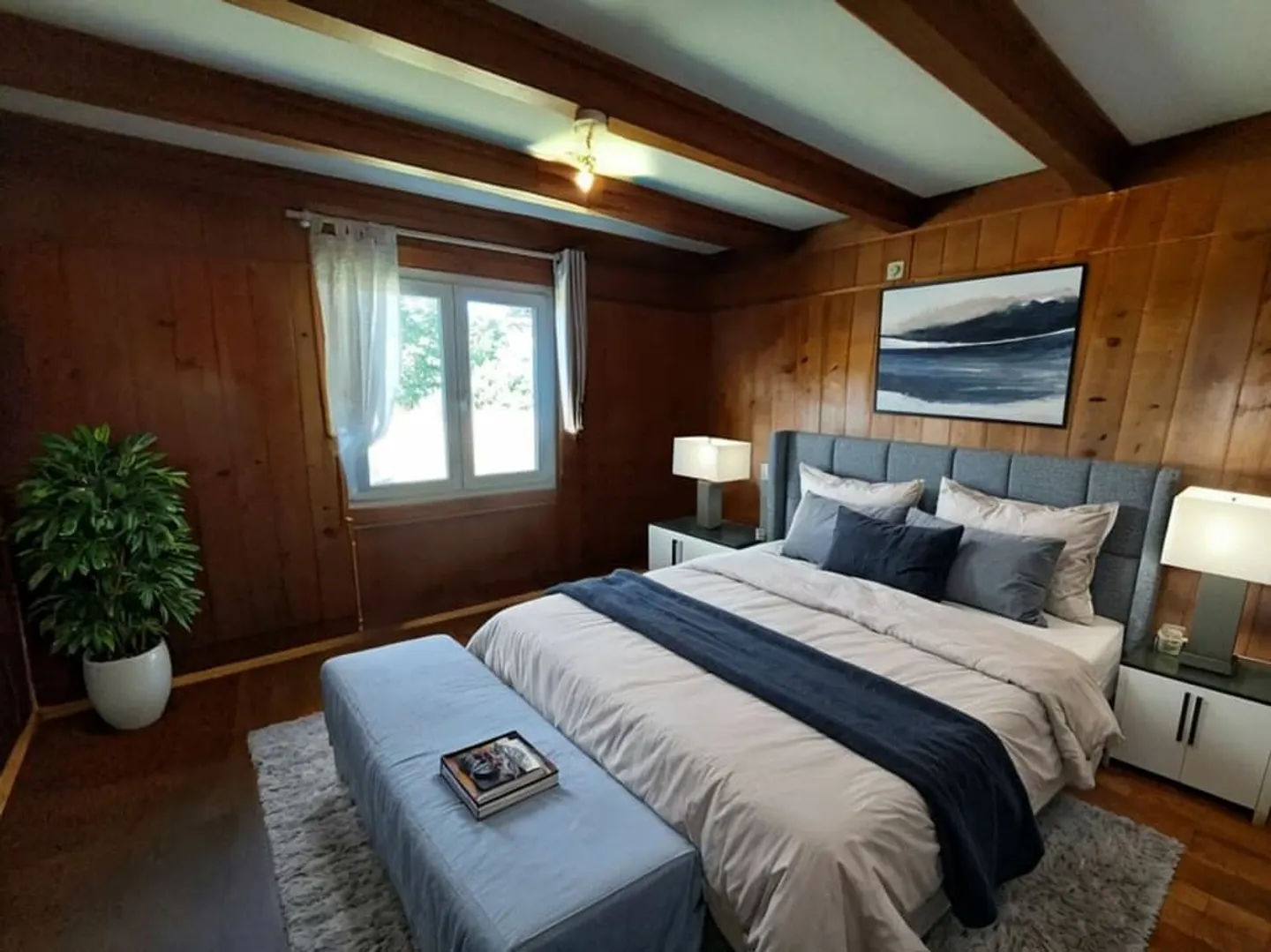 Chalet with exceptional panoramic view and large garden - Photo 10 of 13