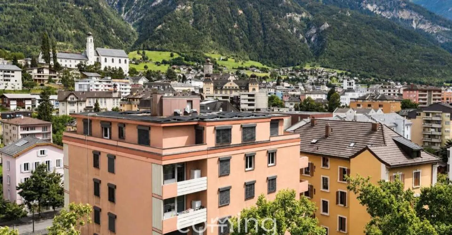 Spacious Penthouse Apartment with Panoramic Terrace - Brig - Photo 8 of 12