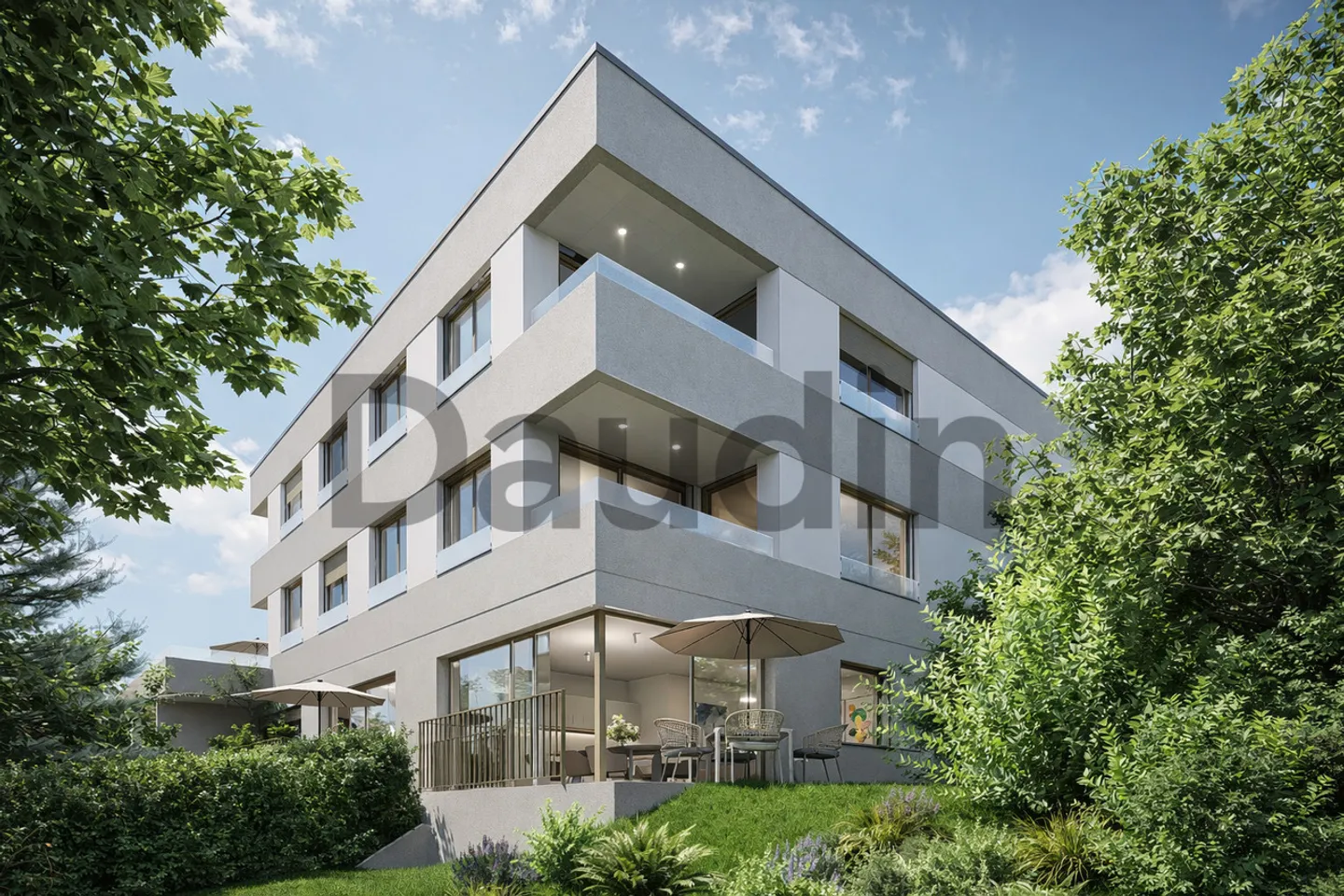 Zeitgenössische Wohnung mit Balkon - Foto 1 von 3