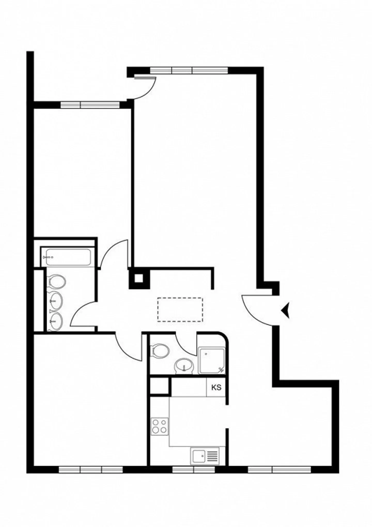 Sunny location with garden seating area - near highway access A1 - Photo 6 of 6
