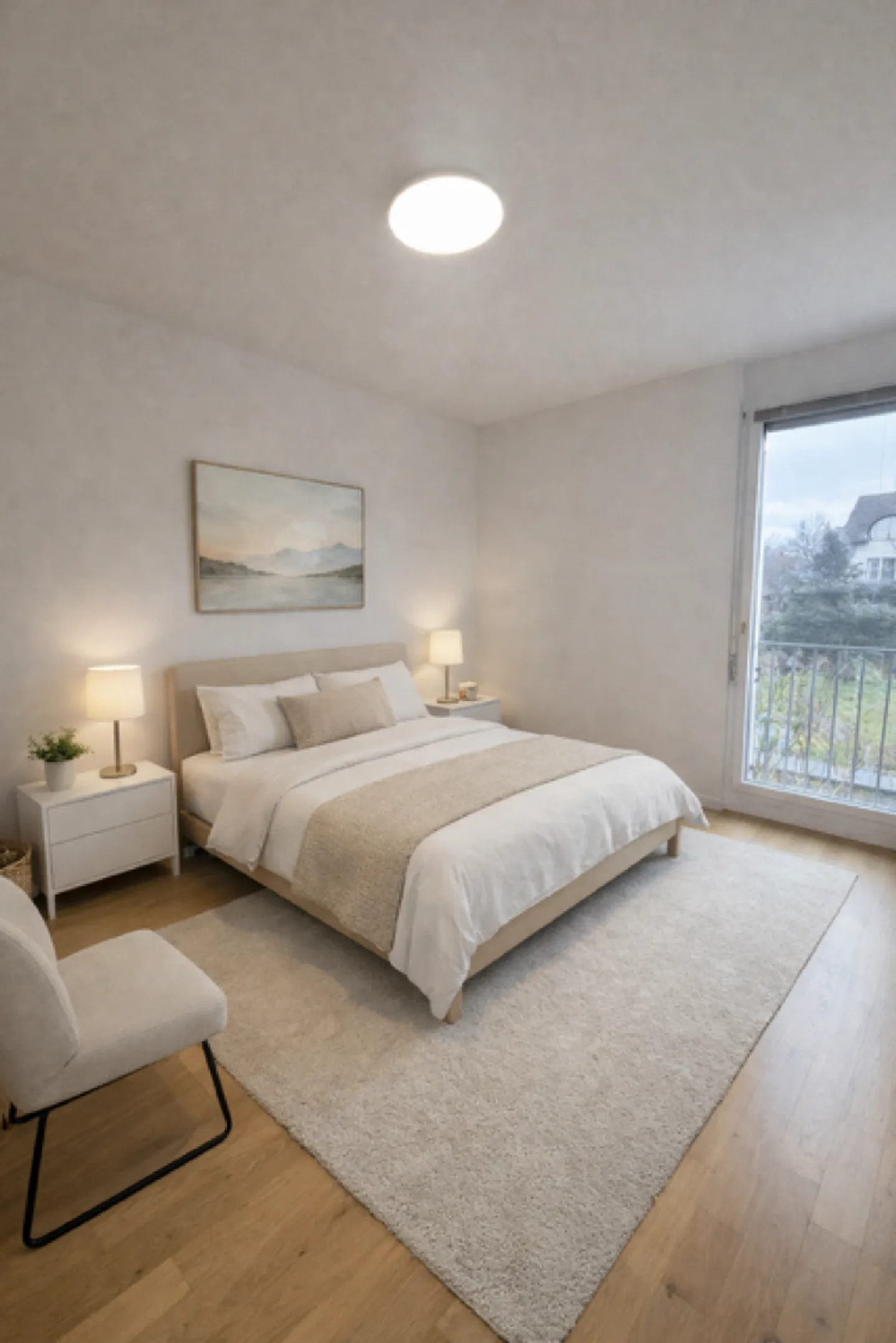 Bellissimo appartamento recente di 4 stanze con vista libera - Foto 6 di 7