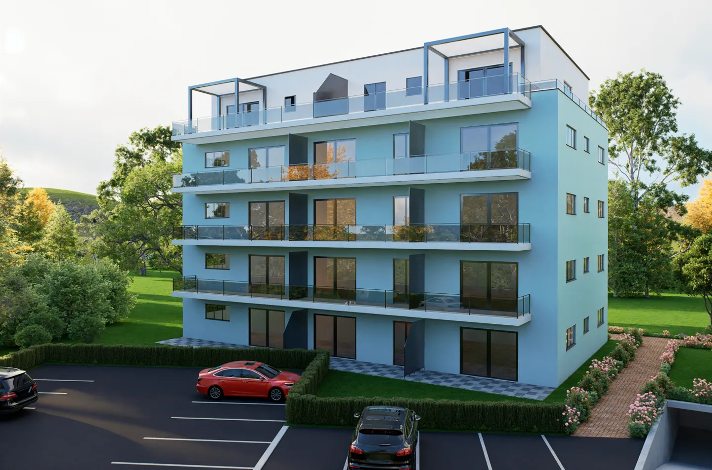 4,5-Zimmer-Wohnung - Foto 1 von 4