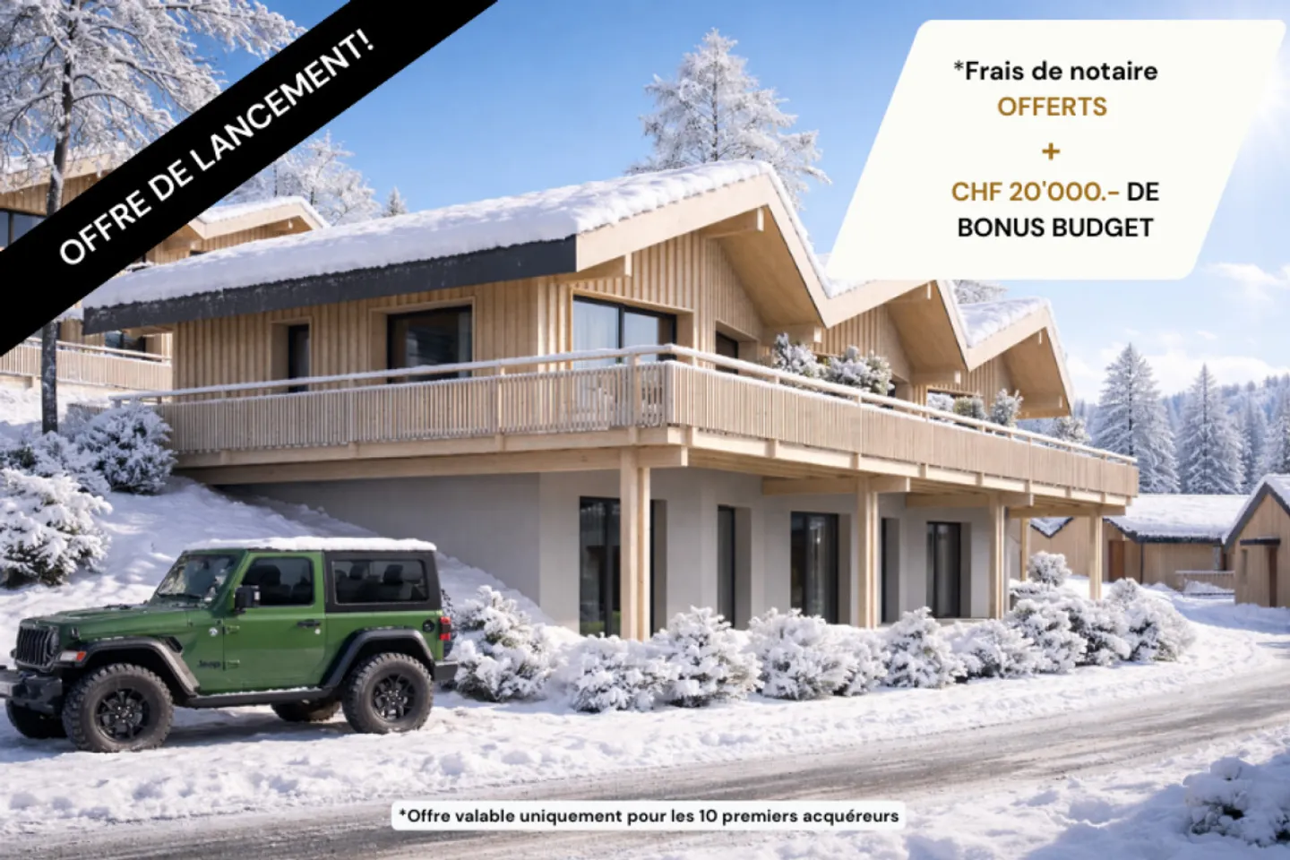 Chalet avec Vue Alpestre Époustouflante - Photo 1 sur 9