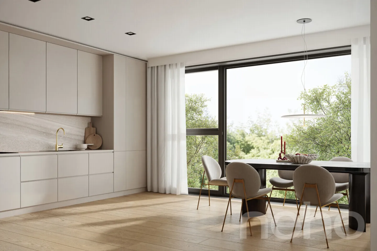 Duplex élégant avec jardin privé - Photo 5 sur 8