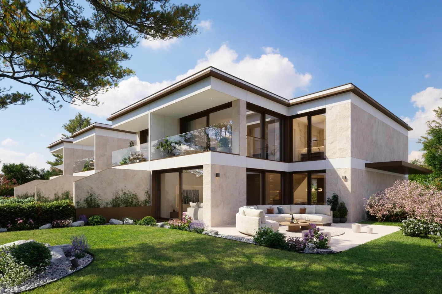 Villa moderne de 5,5 pièces au cœur de l'un des plus beaux quartiers de Chambésy - Photo 2 sur 15