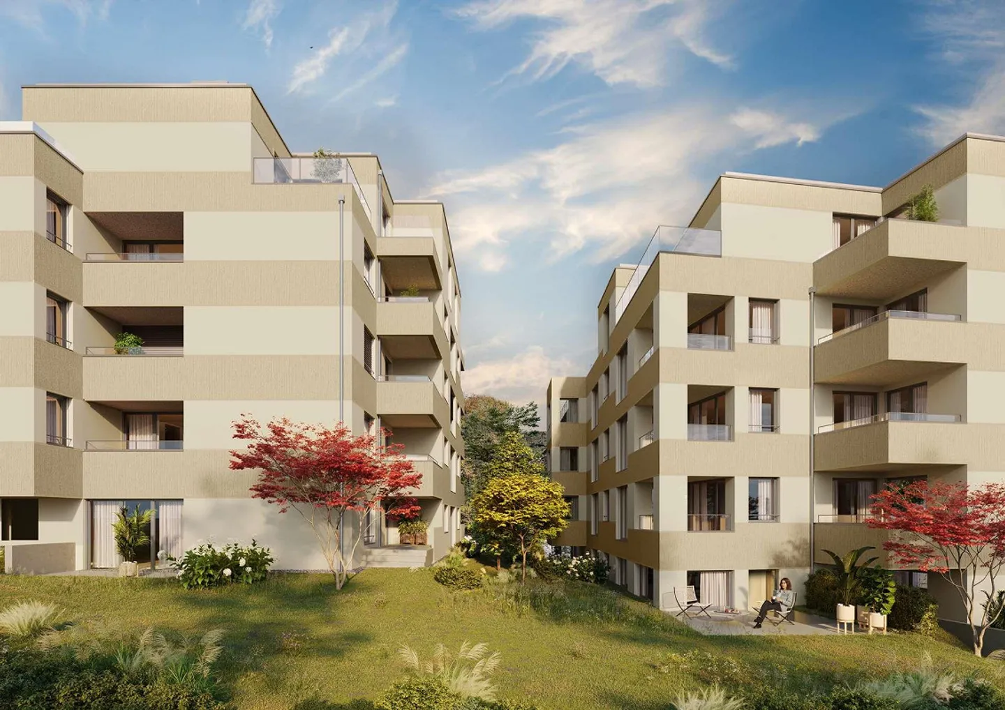 Comfort abitativo in una posizione privilegiata – moderno appartamento di 2,5 locali con balcone - Foto 1 di 5