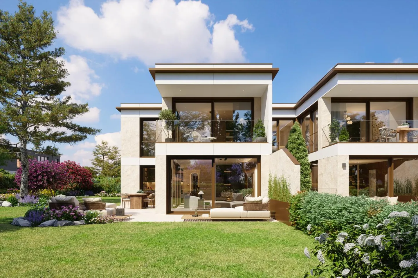 Villa moderne de 5,5 pièces au cœur de l'un des plus beaux quartiers de Chambésy - Photo 1 sur 15