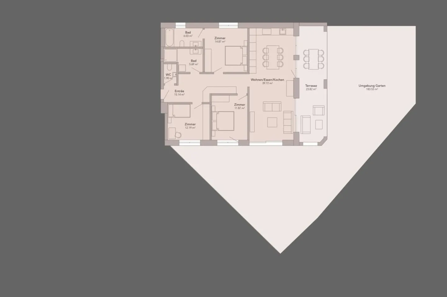 Appartamento 4.5 stanze Piano terra Prima residenza - Foto 6 di 10