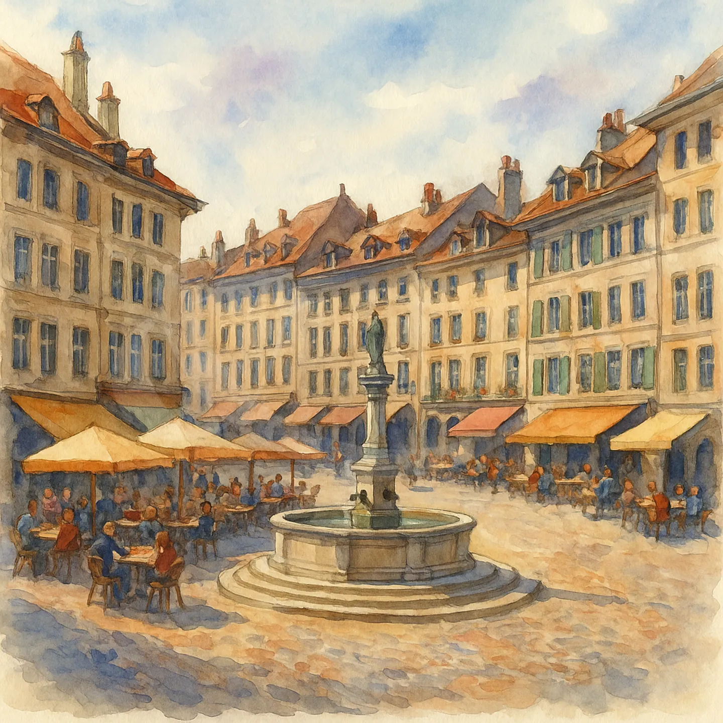 Apartment with 3 Rooms in the Old Town, Geneva - Photo 1 of 5