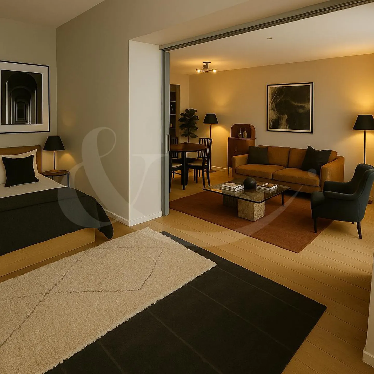 Apartment with 3 Rooms in the Old Town, Geneva - Photo 2 of 5