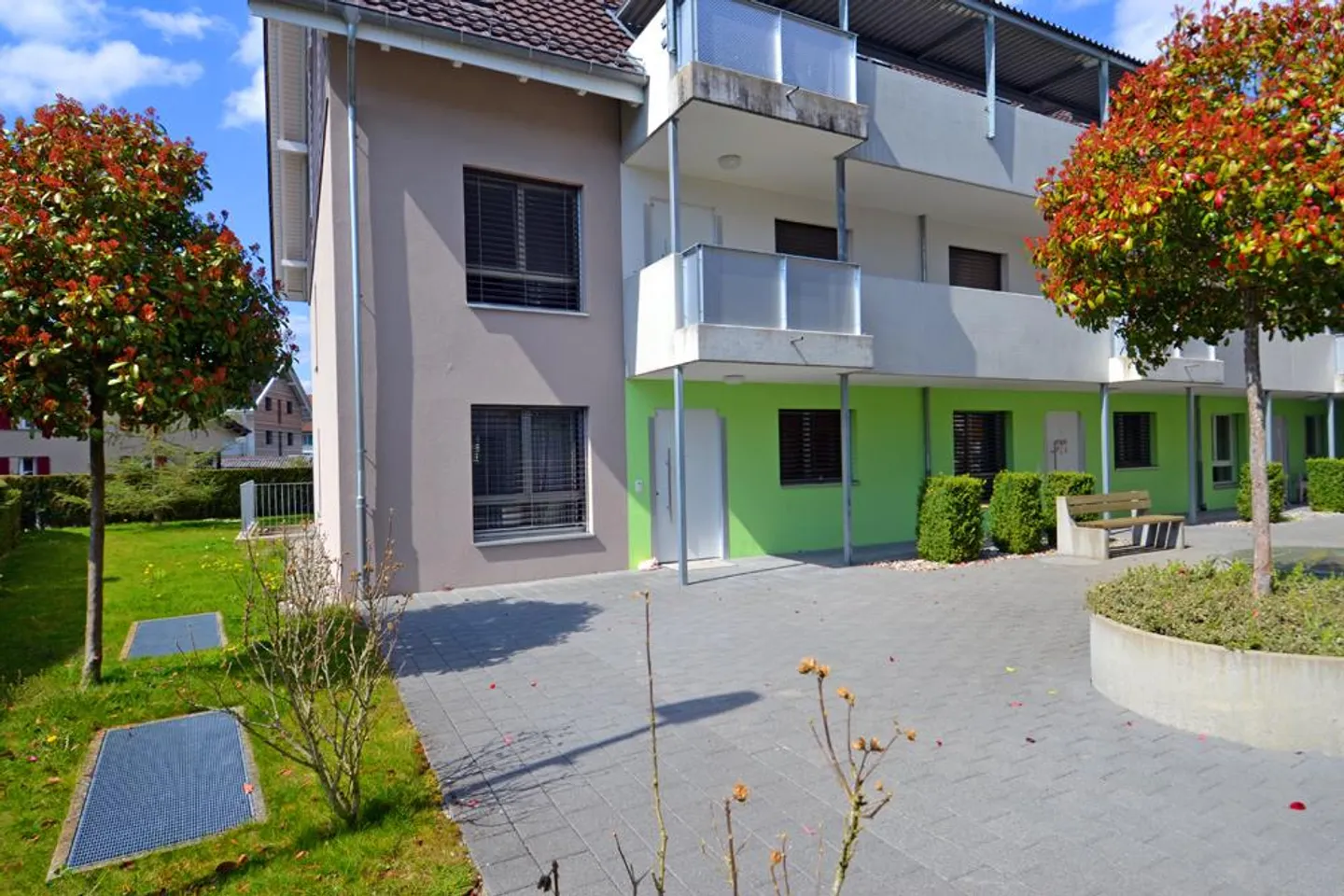 Appartements attrayants de 3,5 pièces avec un standard de développement moderne à Hendschiken - Photo 2 sur 9