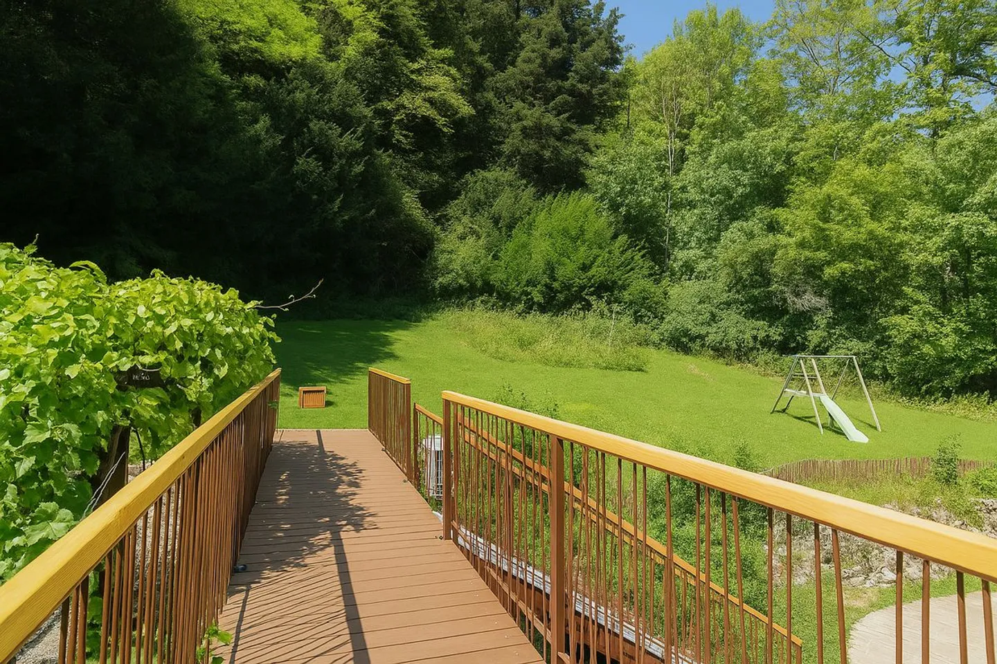 EINZIGARTIG: Haus-Terrasse mit 8,5 Zimmern und Blick auf die Landschaft - Foto 12 von 12