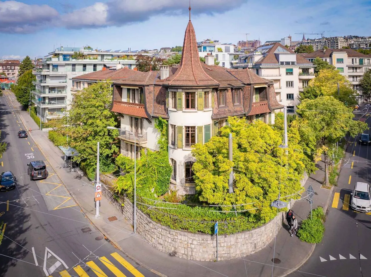 Appartamento straordinario all'ultimo piano con 2 balconi, a pochi passi da Ouchy - Foto 9 di 9