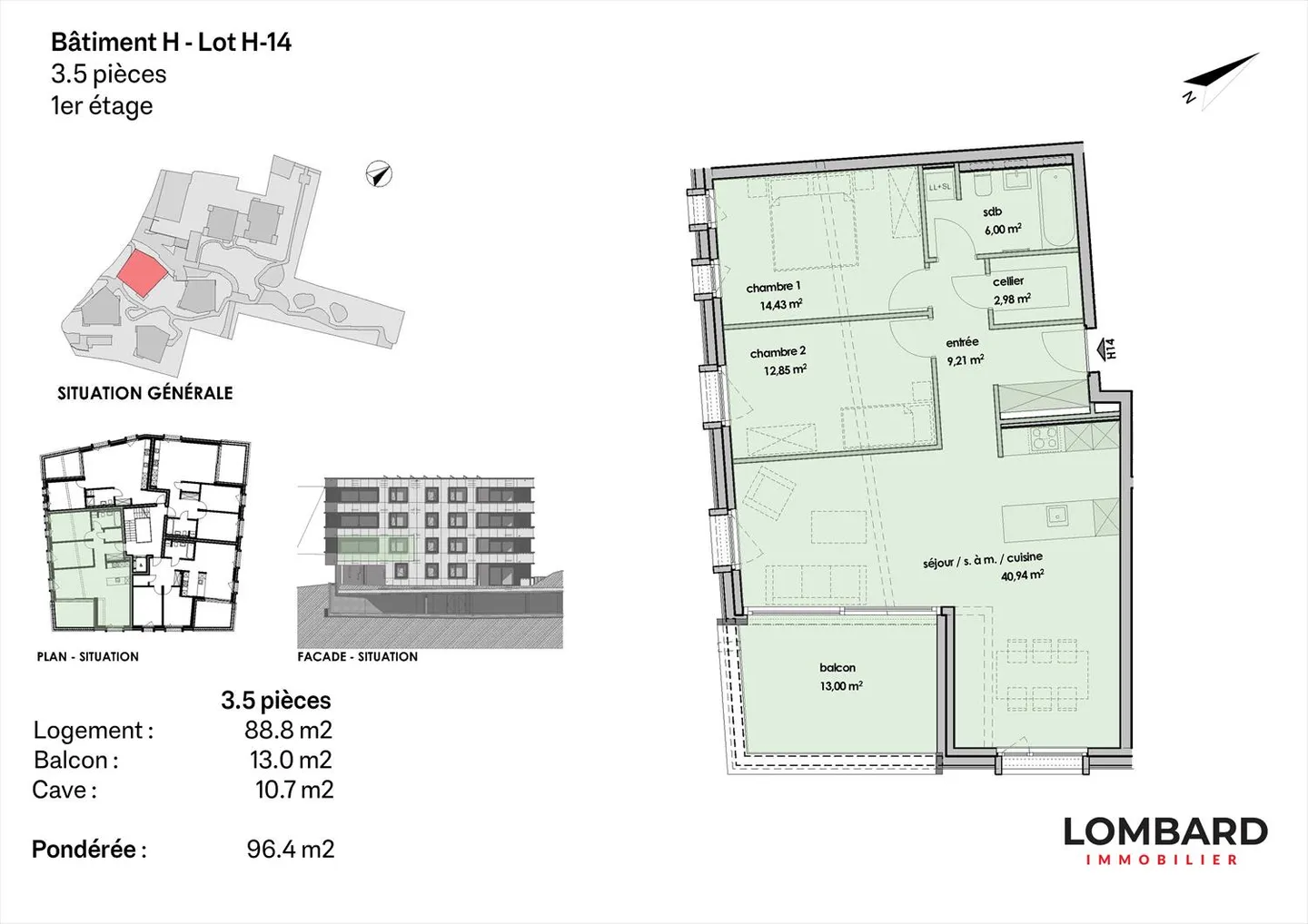 Appartement moderne à Payerne - Photo 6 sur 6