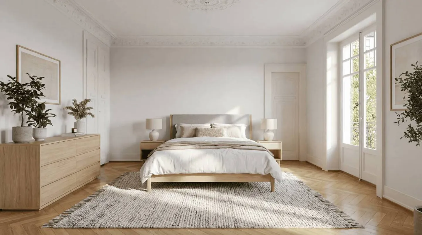 Außergewöhnliche 5.5-Zimmer-Wohnung mit 2 Balkonen, nur wenige Schritte von Ouchy entfernt - Foto 5 von 7