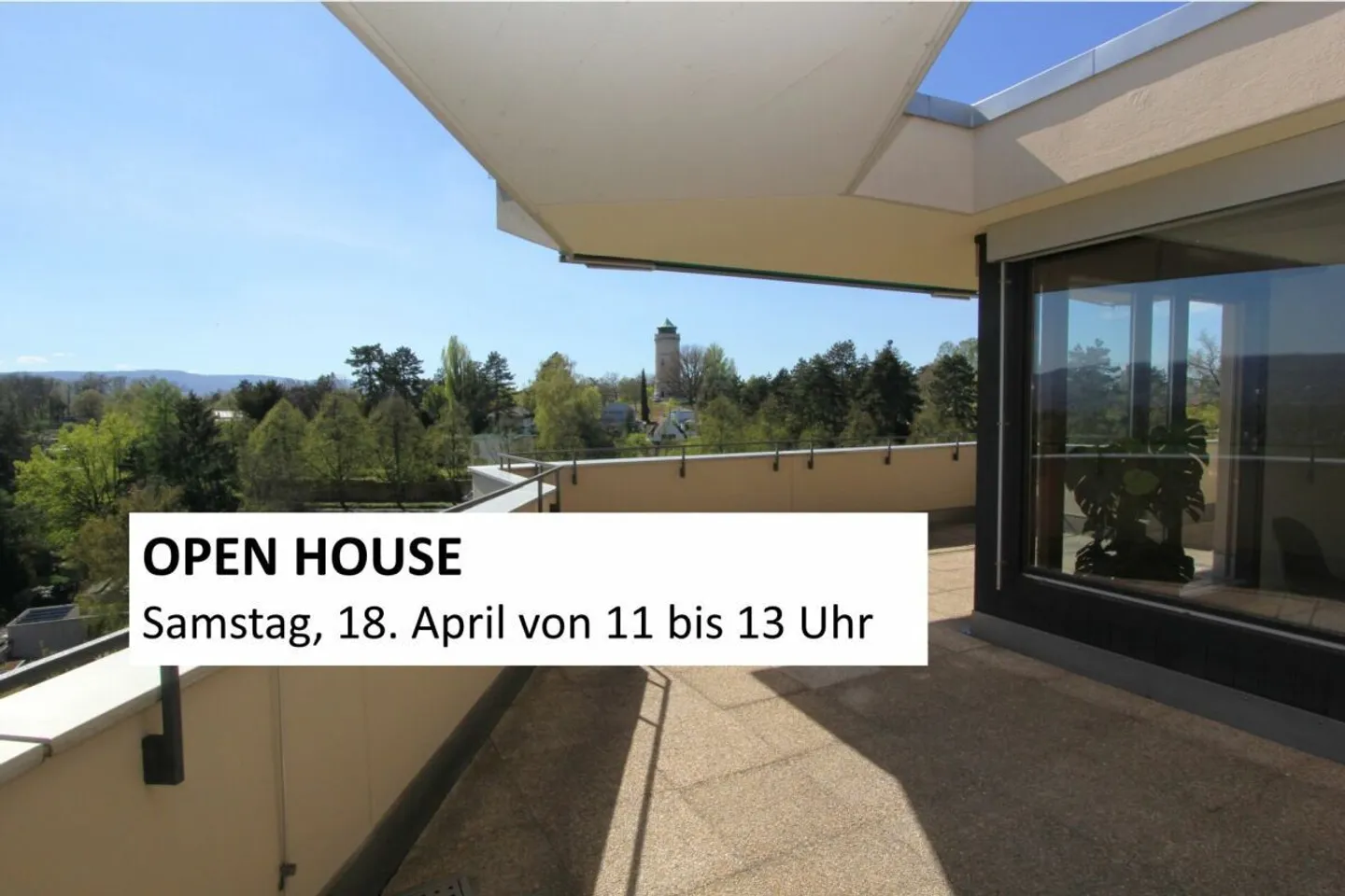 Stilvolles Penthouse mit Panoramablick - Foto 1 von 16