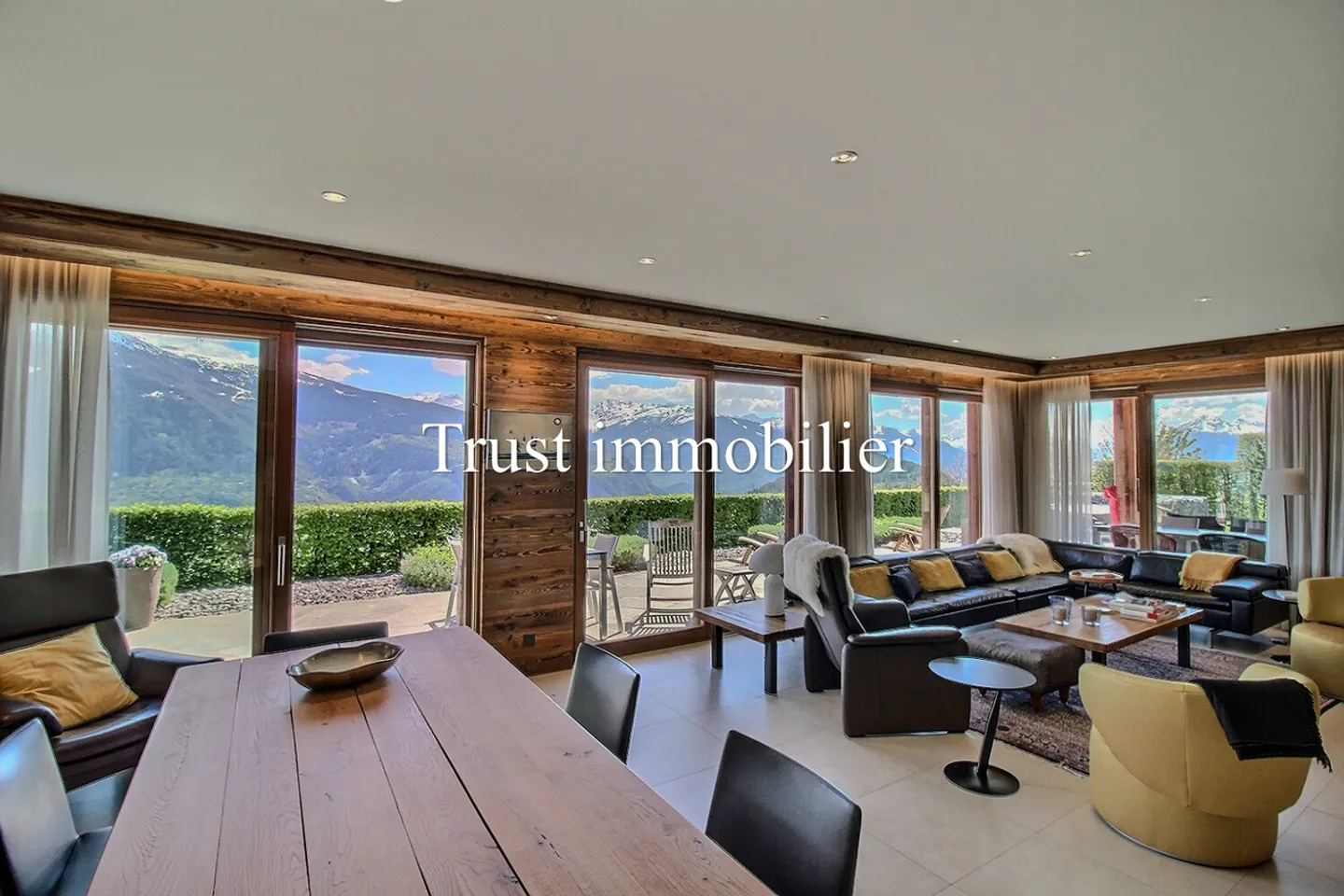 Außergewöhnliches Chalet mit Panoramablick in Sergnou, Lens - Foto 11 von 30