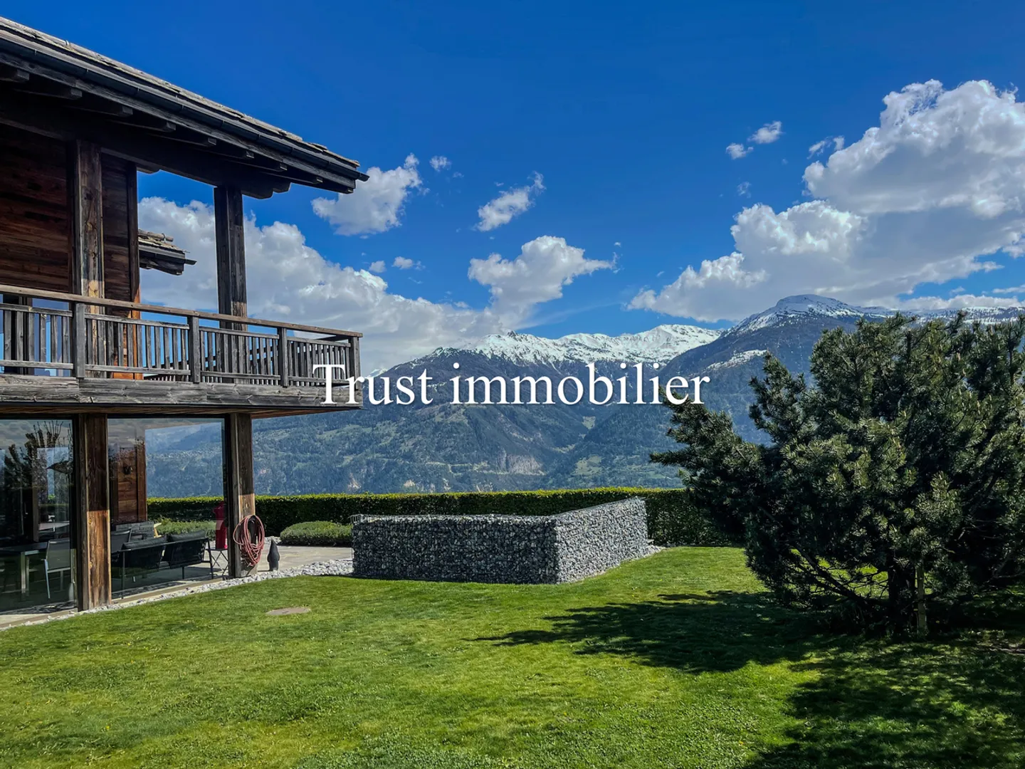 Außergewöhnliches Chalet mit Panoramablick in Sergnou, Lens - Foto 27 von 30