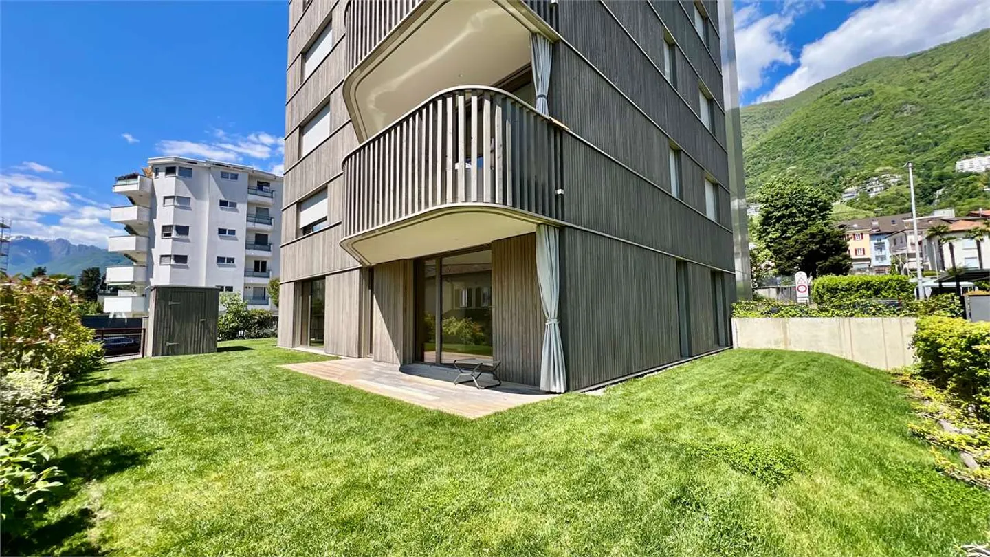 Minusio - Neues Apartment mit großem Garten und Seeblick - Foto 11 von 13