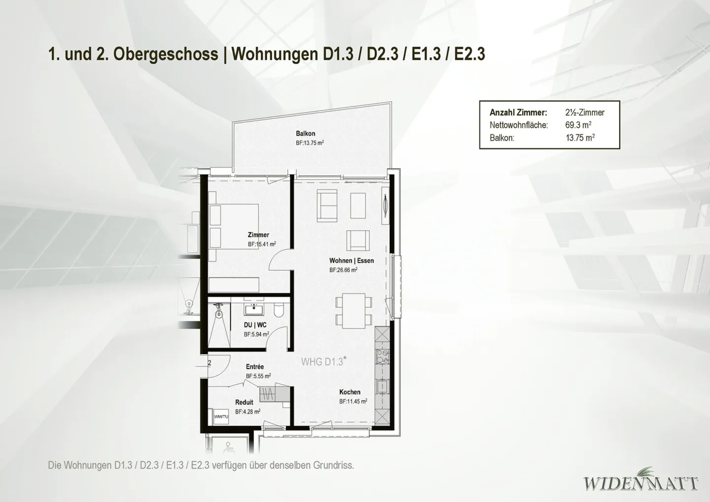 Appartamenti di 2,5 stanze di alta qualità - con vista sul lago - Foto 9 di 10