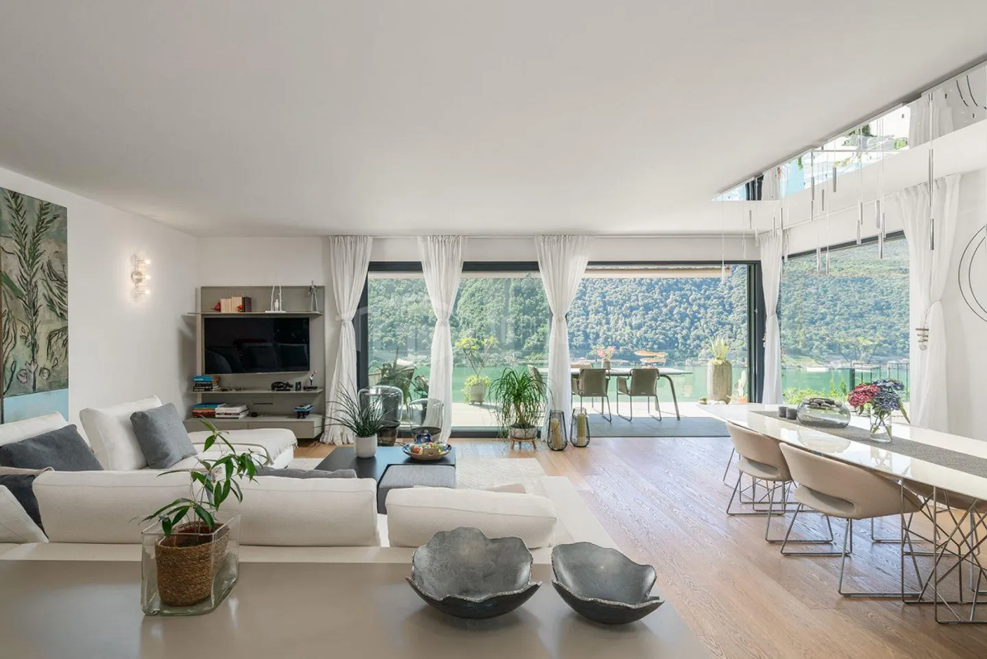 Appartement exclusif de 3,5 pièces avec vue sur le lac à Morcote à vendre - Photo 6 sur 15