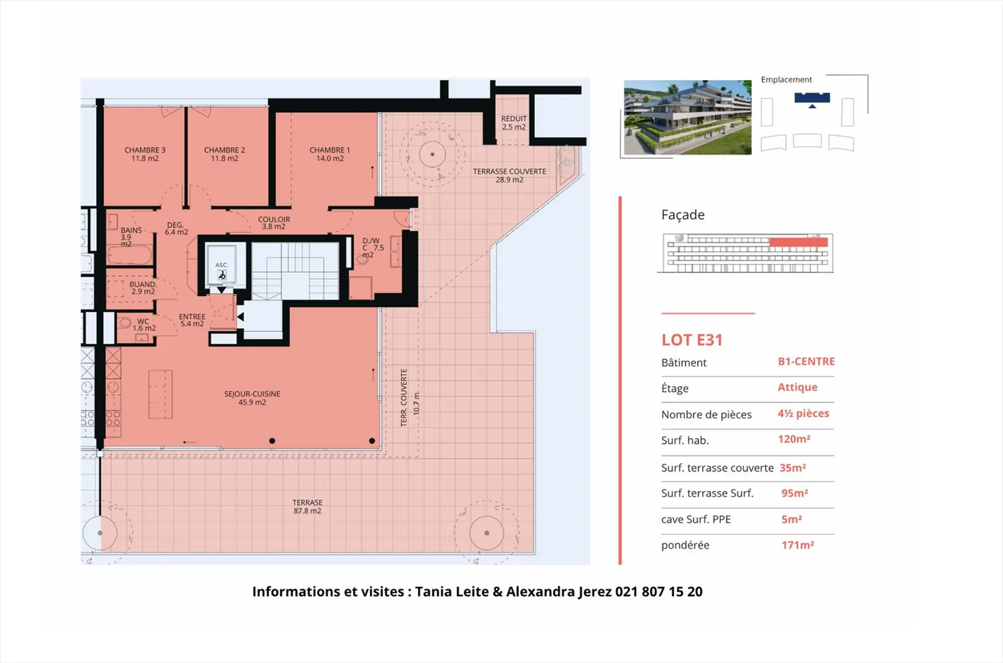 New promotion: 4.5 room penthouse with rooftop terrace - Photo 13 of 13