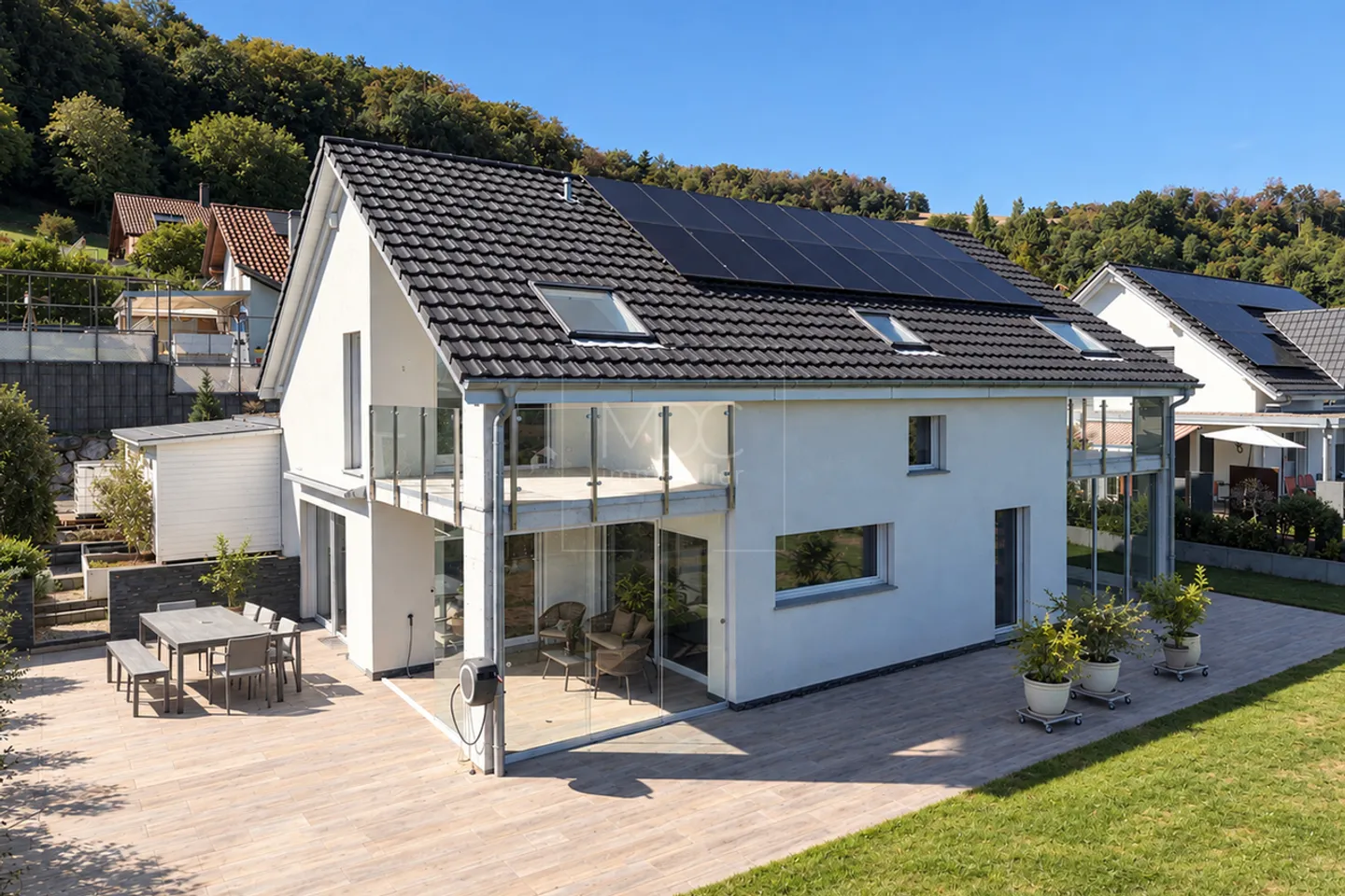 Villa contemporaine avec vue - Photo 1 sur 16