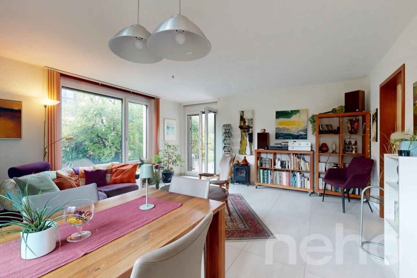 Bellissimo appartamento 3.5p al piano giardino in quartiere tranquillo per rendimento! - Foto 3 di 12