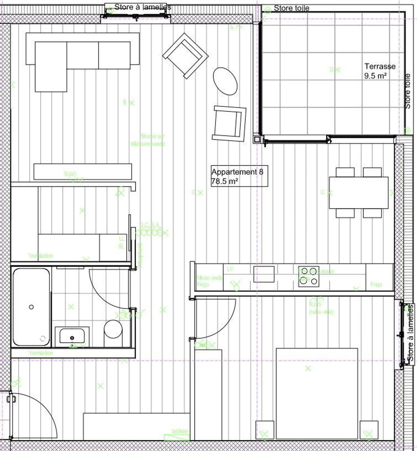 NUOVO APPARTAMENTO 2.5 STANZE AL 3° PIANO A SIERRE - Foto 12 di 13