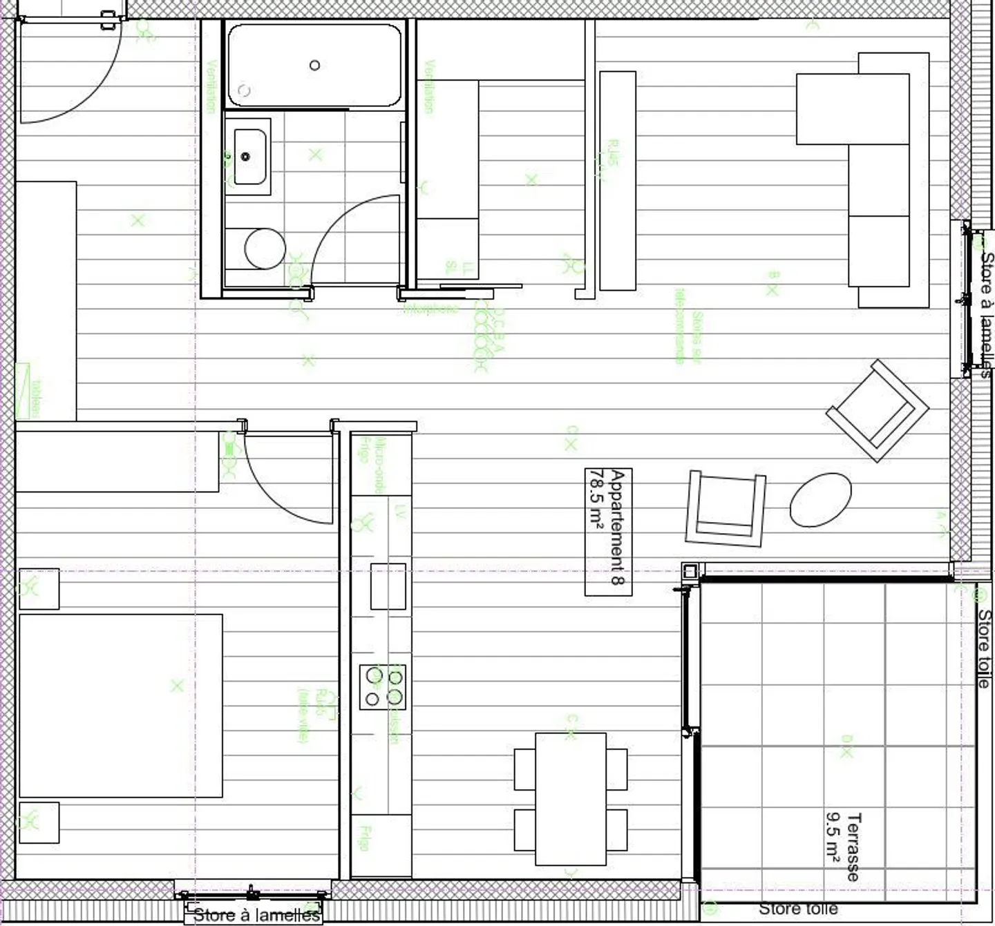 NUOVO APPARTAMENTO 2.5 STANZE AL 3° PIANO A SIERRE - Foto 13 di 13