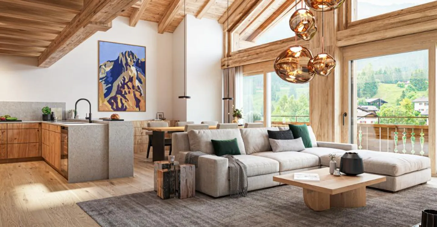 Klosters: New penthouse apartment with elegant interior and view - Photo 2 of 4