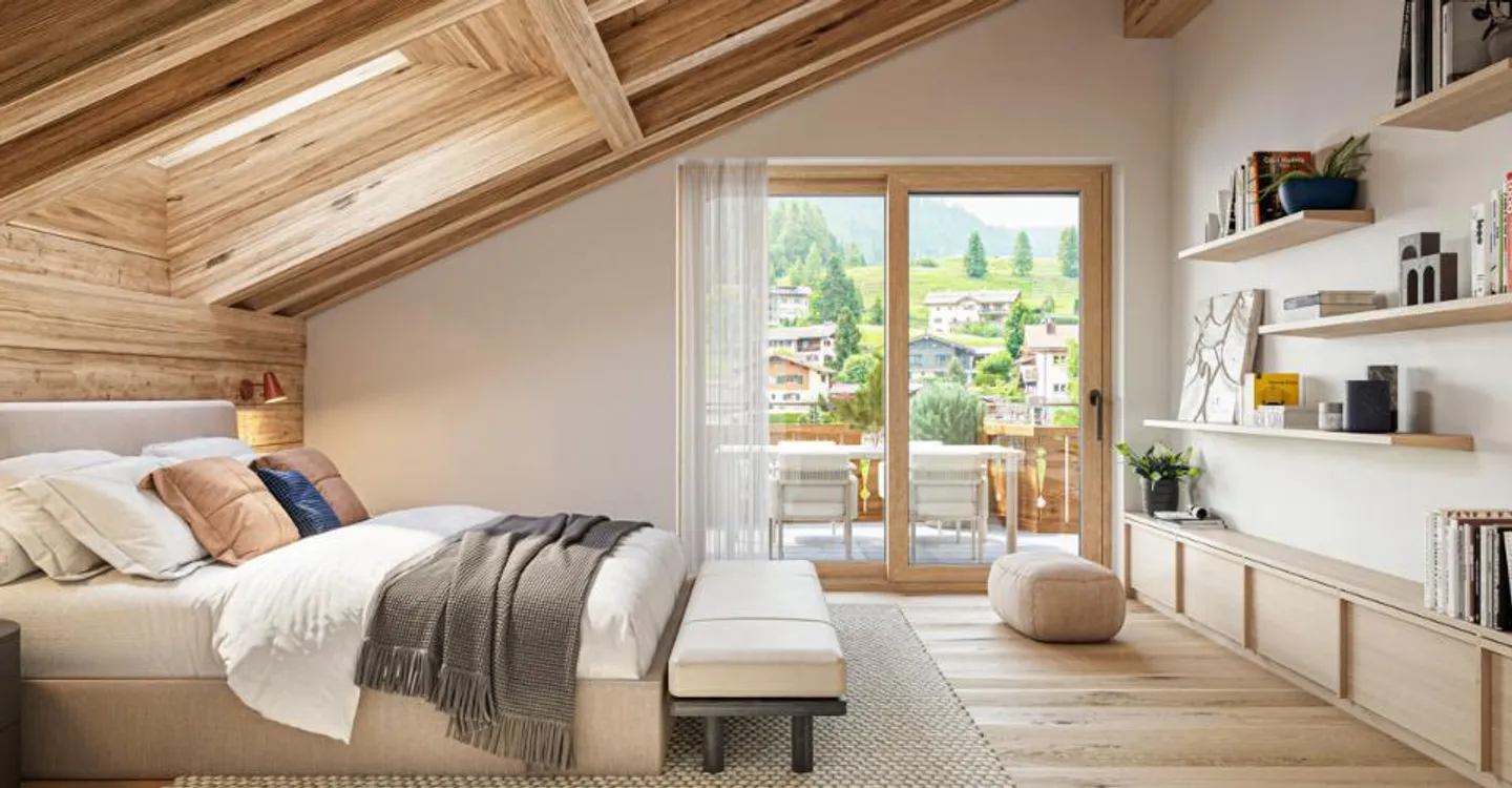 Klosters: New penthouse apartment with elegant interior and view - Photo 3 of 4