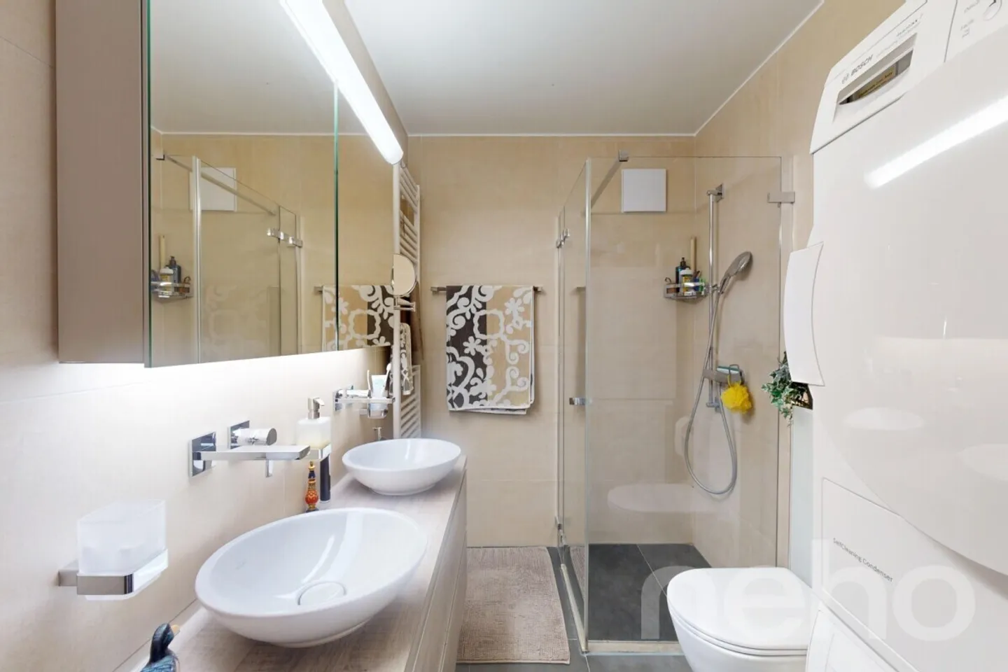 Bellissimo appartamento 3.5p al piano giardino in quartiere tranquillo per rendimento! - Foto 11 di 12