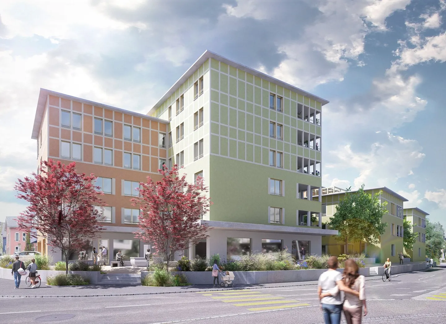 NUOVE ABITAZIONI IN CONDOMINIO NEL CENTRO DI LANGENTHAL - Foto 1 di 4