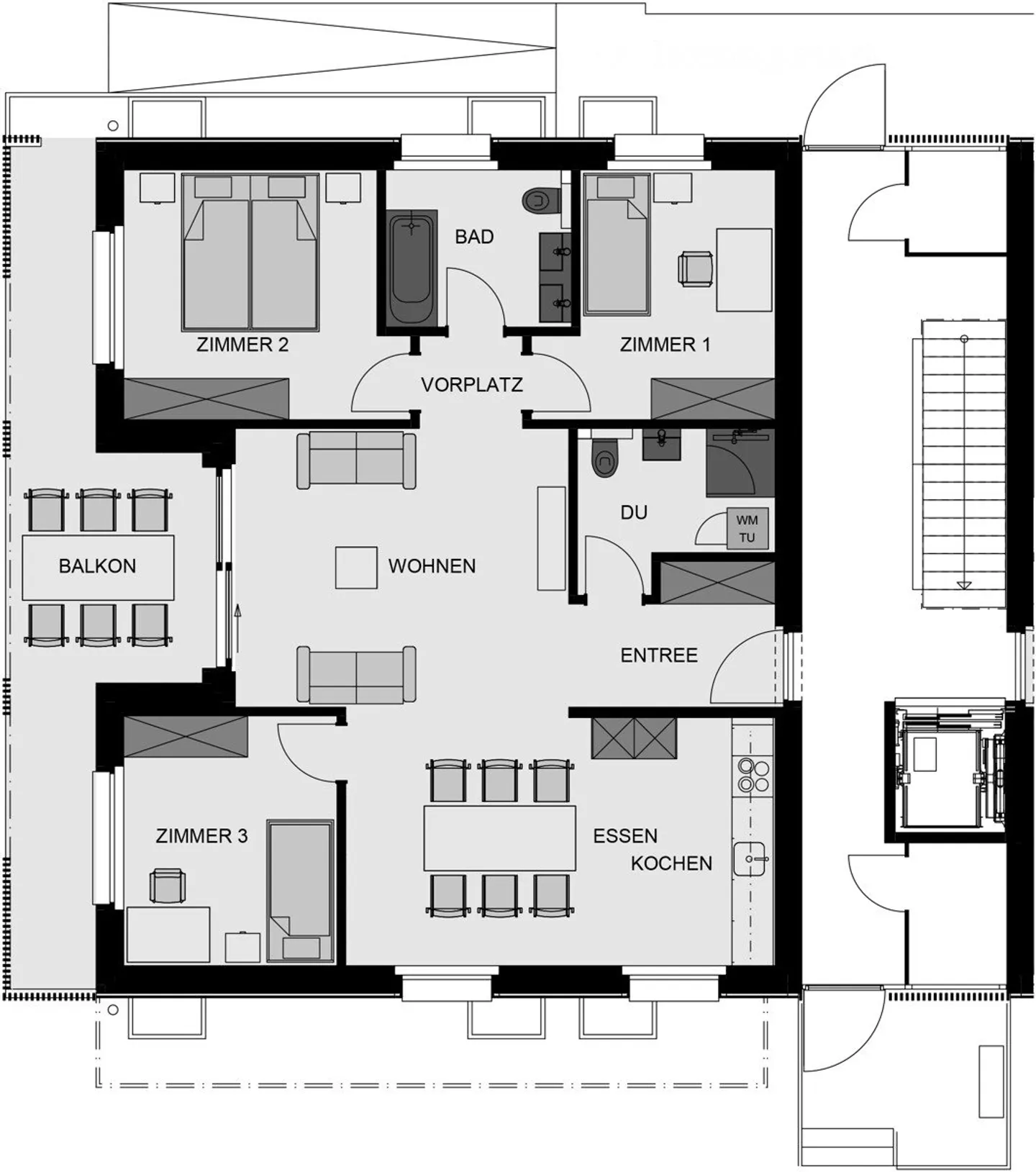 Anpassbare Neubauwohnungen - Foto 8 von 9