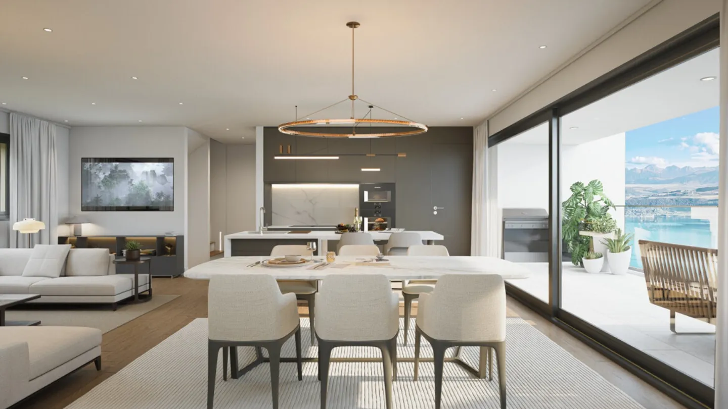 6 MAISONS NEUVES A VILLARS-BURQUIN AVEC VUE PLONGEANTE SUR LE LAC ! - Foto 3 di 13