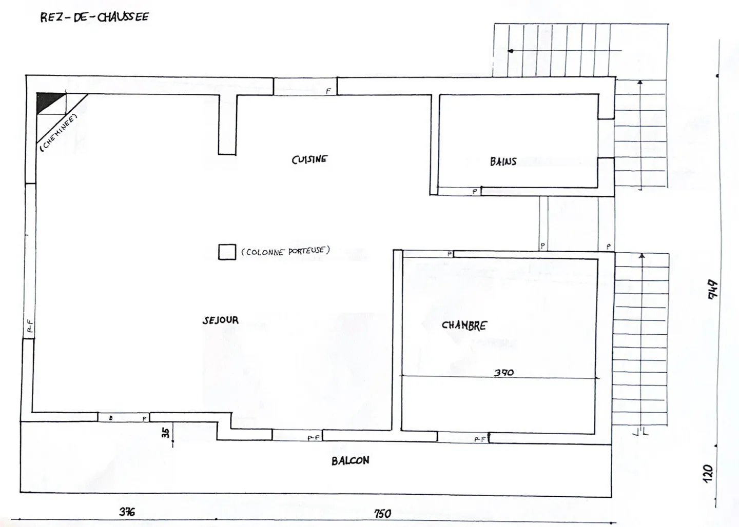 Chalet mit 2 Wohnungen mit 3,5 Zimmern, vermietet. - Foto 6 von 14