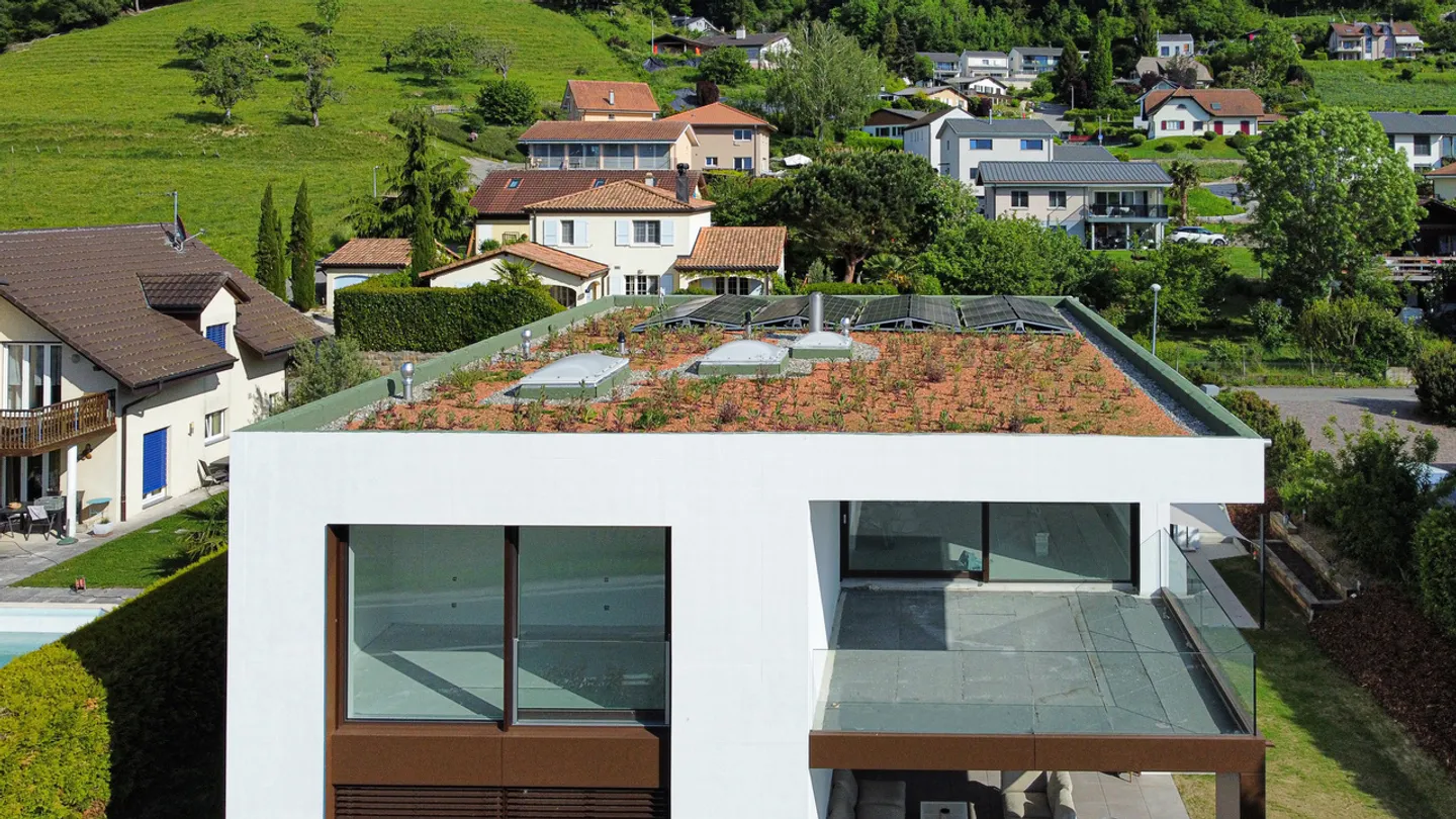 Cheyres, zu verkaufen, wunderschöne Penthousewohnung von 190 m2 mit Seeblick! - Foto 5 von 10