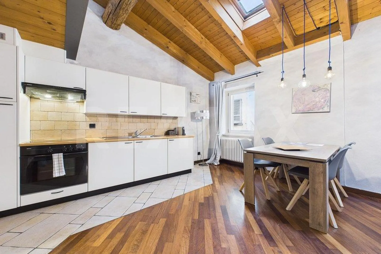 Maisonette élégante meublée de 1½ pièces avec vue sur le lac à Morcote - Photo 4 sur 13