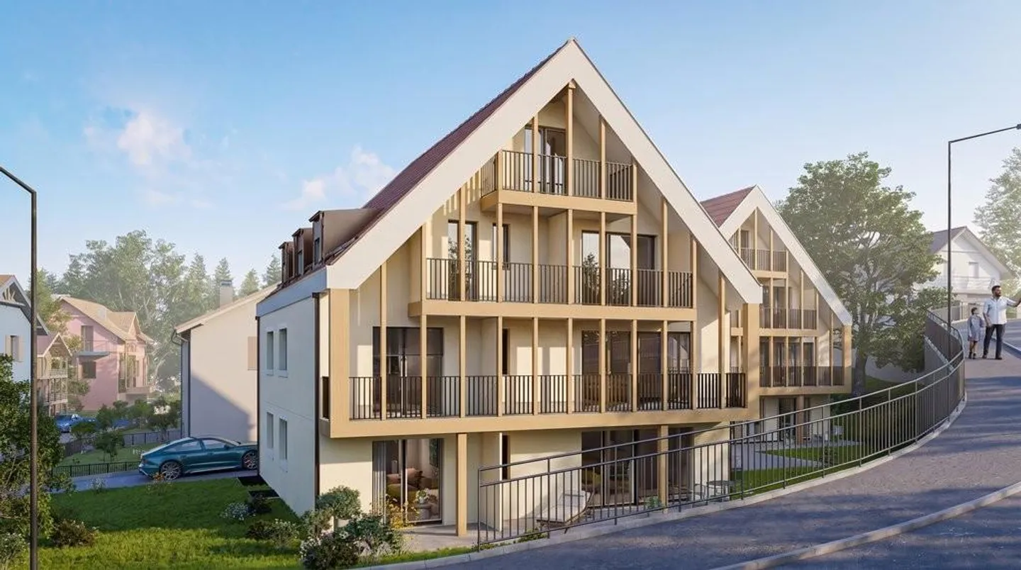 Appartement neuf de 2,5 pièces pour le confort - Photo 1 sur 5